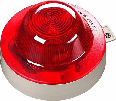 XP95 flitslicht voor op sokkel rood