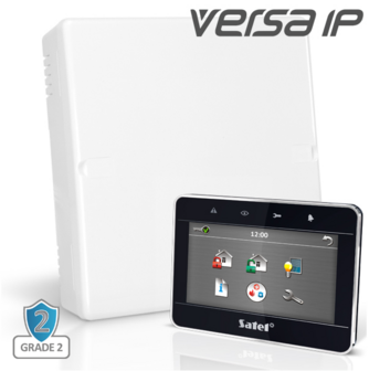 VERSA IP pack met zwart INT-TSG2 4.3&quot; touchscreen bediendeel